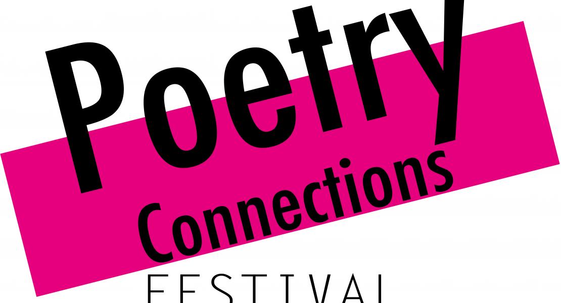 la scritta poetry connections festival, logo dell'evento