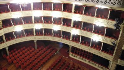 la sala del teatro Modena